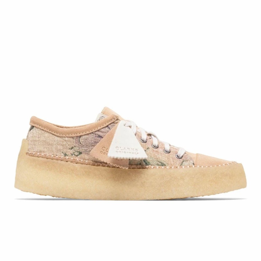 Casual * | Clarks Caravan Low Tan Floral