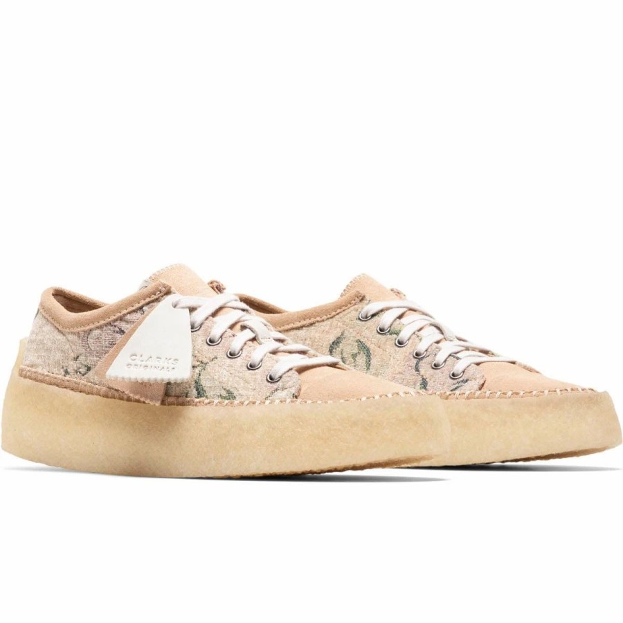 Casual * | Clarks Caravan Low Tan Floral